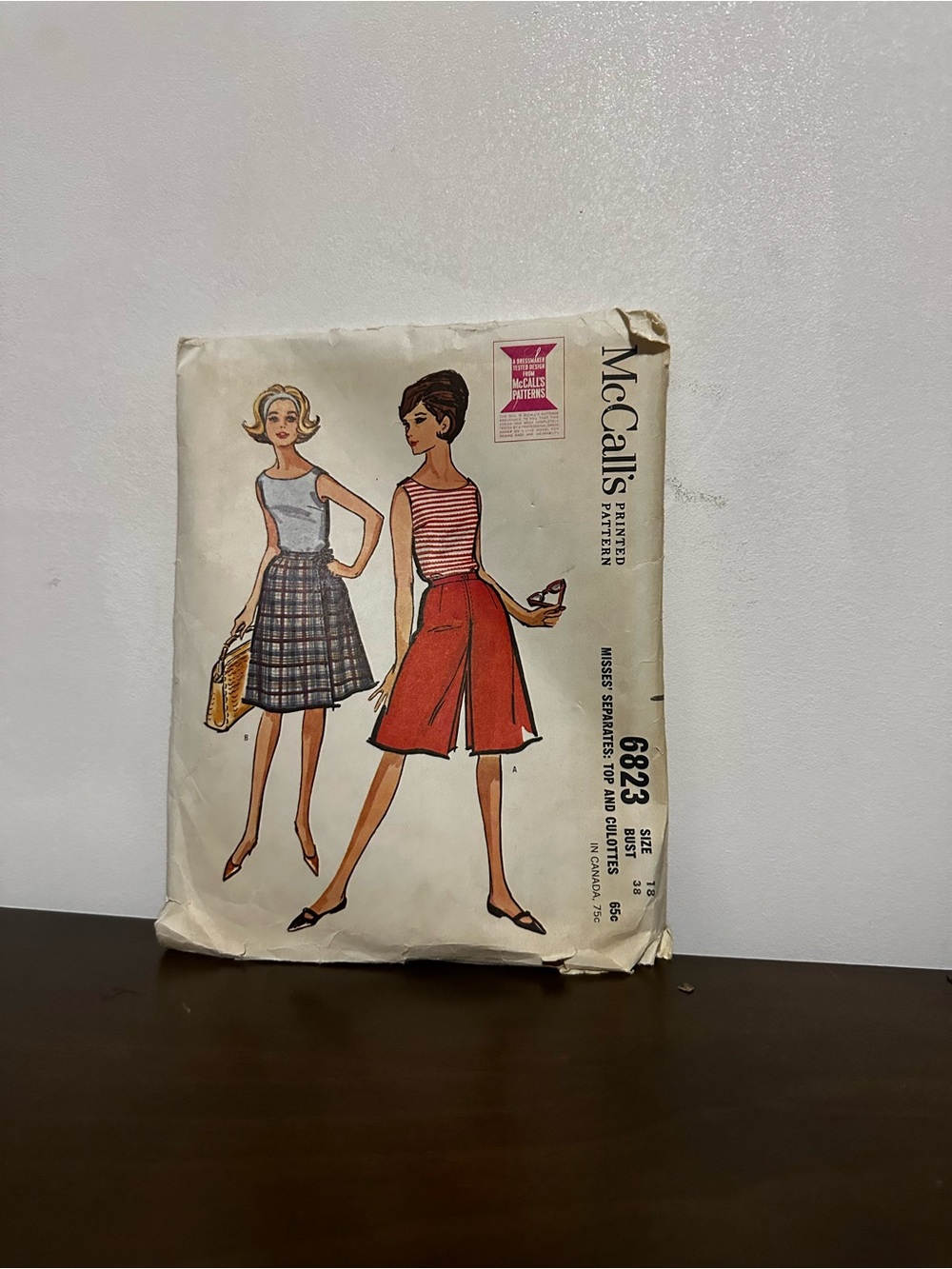 Vintage McCalls Sewing Pattern